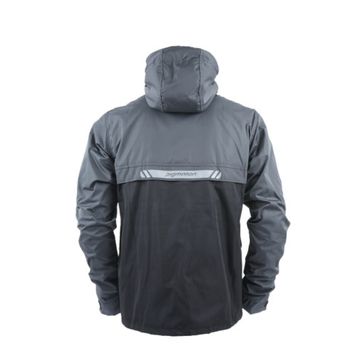 Cortaviento Pigmalion Euro Gris Negro Mas