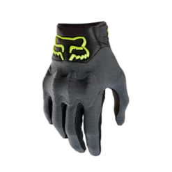 Guantes Fox Bomber Gris Amarillo