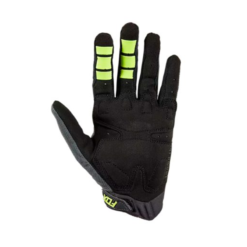 Guantes Fox Bomber Gris Amarillo