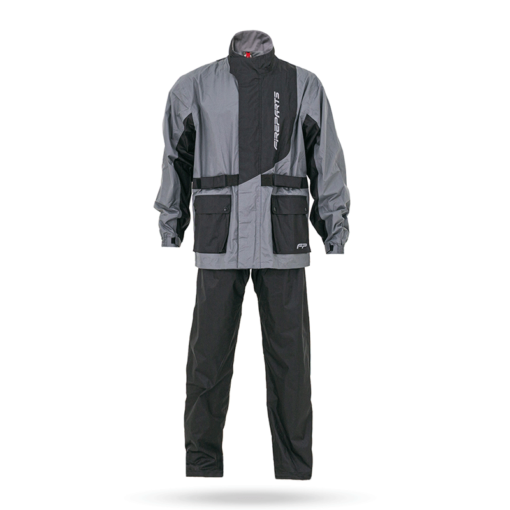 Impermeable Fireparts Cyclone C2 Negro