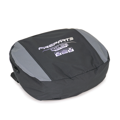 Impermeable Fireparts Cyclone C2 Negro