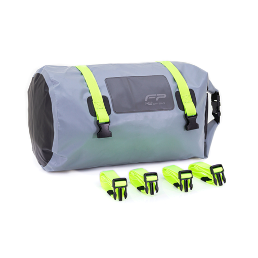 Maleta Impermeable Fp Drybag C25 Gris Verde Neón
