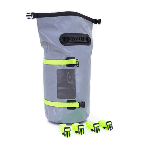 Maleta Impermeable Fp Drybag C25 Gris Verde Neón