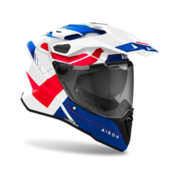 Casco Airoh Commander 2 Reveal Azul Rojo 2 - Punto Llantas 2