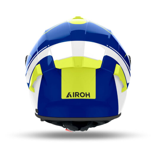 Casco Airoh Spark 2 Chrono Azul Amarillo - Image 2