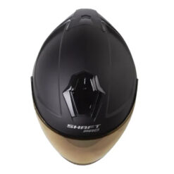 Casco Shaft Pro 240Dv Solid Negro Morado Claro Visor Iridium Morado 2 - Punto Llantas 2