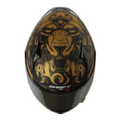 Casco Shaft Pro 612Dv Evo Apex Predat Dorado Negro Visor Dorado 2 - Punto Llantas 2