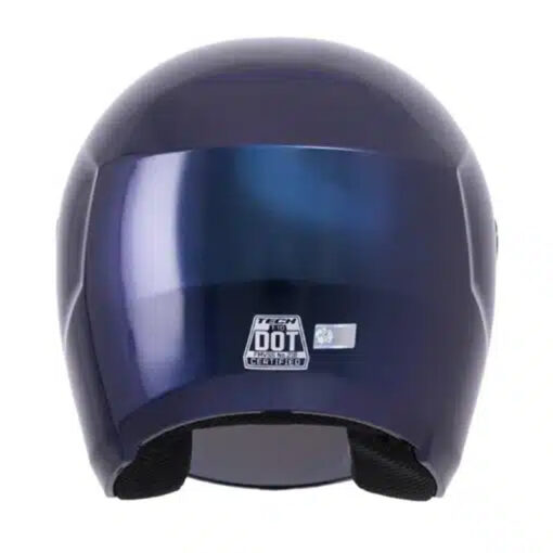 Casco Tech T10 Solid Camaleon Visor Iridium Azul - Image 2