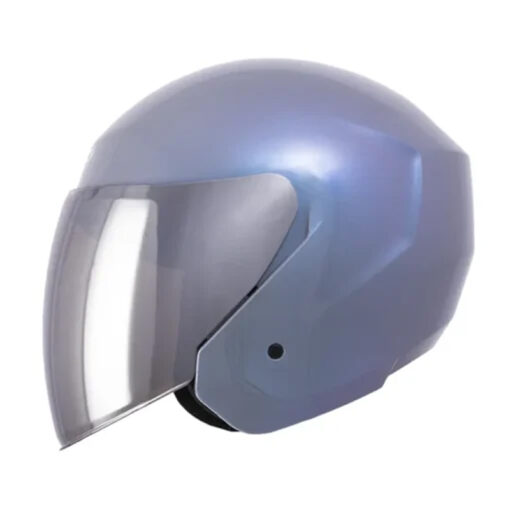 Casco Tech T10 Solid Camaleon Visor Iridium Silver