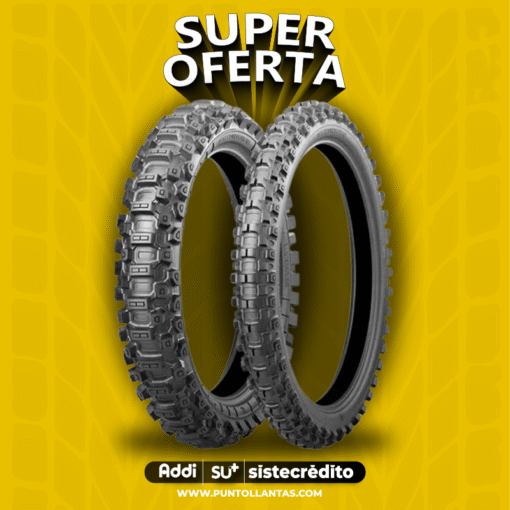 Llanta Bridgestone Battle Cross X31 100/90-19 Neumatico