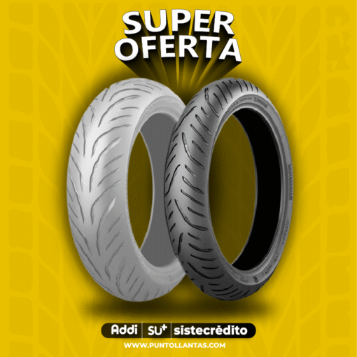 Llanta Bridgestone T32 110/70-17 Sellomatic