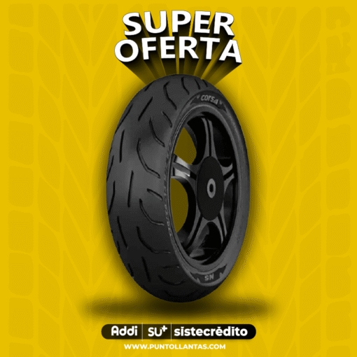 Llanta Corsa M5 110/70-13 Sellomatic