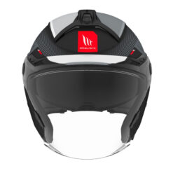 CASCO MT COSMOS SV SILENCE NEGRO MATE GRIS 2 - Punto Llantas 2
