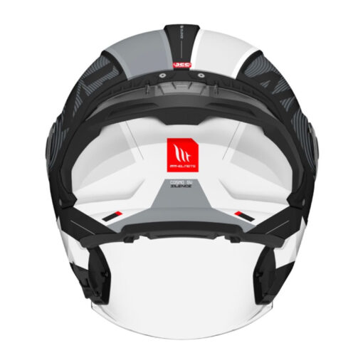 Casco Mt Cosmo Sv Silence Negro Mate Gris - Image 2