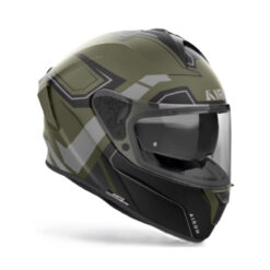 Casco Airoh Spark 2 Dart Verde Militar Mate 3 - Punto Llantas 2