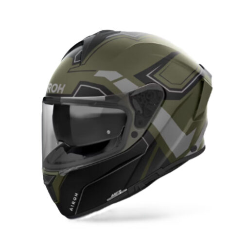 Casco Airoh Spark 2 Dart Verde Militar Mate