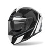 Casco Airoh Spark 2 Spinner Blanco Gris Brillo - Punto Llantas 4
