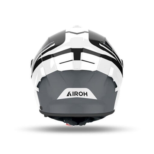 Casco Airoh Spark 2 Spinner Blanco Gris Brillo - Image 2