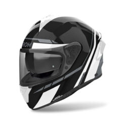 Casco Airoh Spark 2 Spinner Blanco Gris Brillo