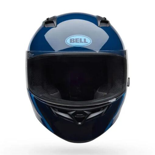 Casco Bell Qualifer Chasm Azul Blanco Brillo - Image 3