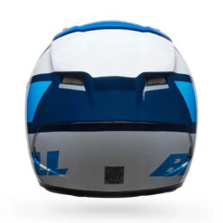 Casco Bell Qualifer Chasm Azul Blanco Brillo 3 - Punto Llantas 3