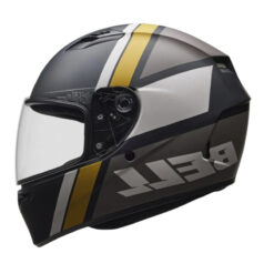 Casco Bell Qualifer Chasm Negro Dorado Mate