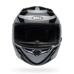 Casco Bell Qualifier Conduit Plata Negro Brillo 2 - Punto Llantas 2