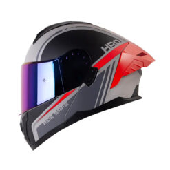 Casco Hro 3480DV Cold Gris Rojo 2 - Punto Llantas 2