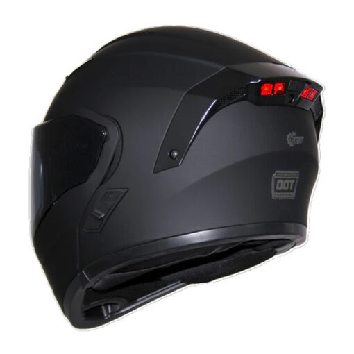 Casco Kov Stellar Solid Negro Mate - Image 2