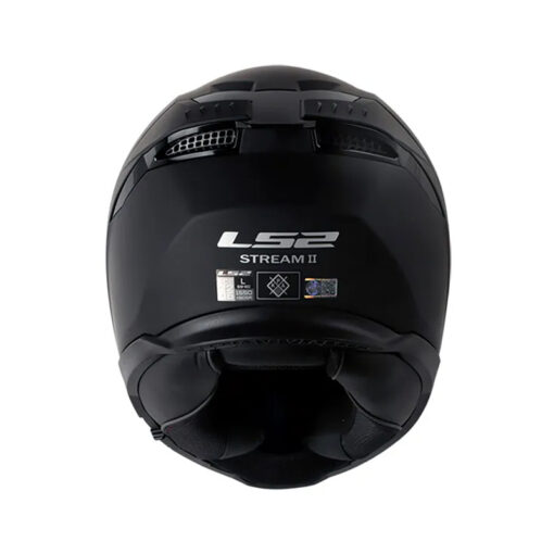 Casco Ls2 Ff808 Stream Solid Negro Mate - Image 2