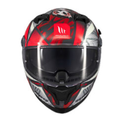 Casco Mt Braker Sv Fury Gris Rojo Brillante 3 - Punto Llantas 2