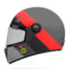 Casco Mt Jarama Factory Gris Mate Rojo - Punto Llantas 1