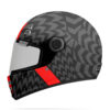 Casco Mt Jarama Psycho Gris Mate 111 - Punto Llantas 3