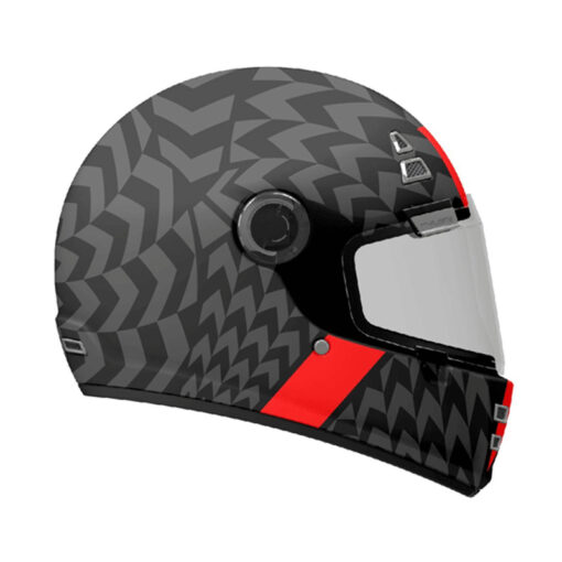 Casco Mt Jarama Psycho Gris Mate - Image 3