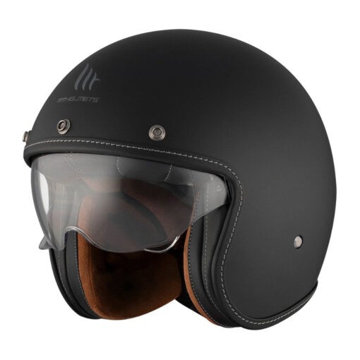 Casco Mt Mans 2 SV S Solid Negro Mate