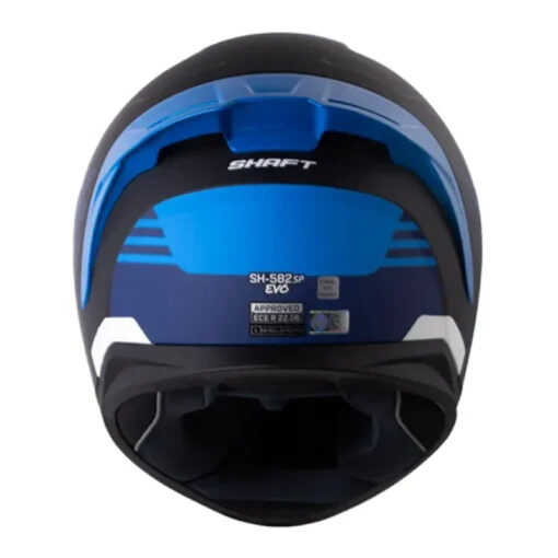 Casco Shaft 582Sp Acenes Azul Oscuro Visor Iridium Azul - Image 2