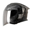 Casco Shaft Pro 240Dv Franz Gris Visor Iridium Silver - Punto Llantas 5
