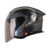 Casco Shaft Pro 240Dv Solid Camaleon Gris Oscuro Visor Smoke - Punto Llantas 4