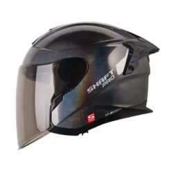 Casco Shaft Pro 240Dv Solid Camaleon Gris Oscuro Visor Smoke