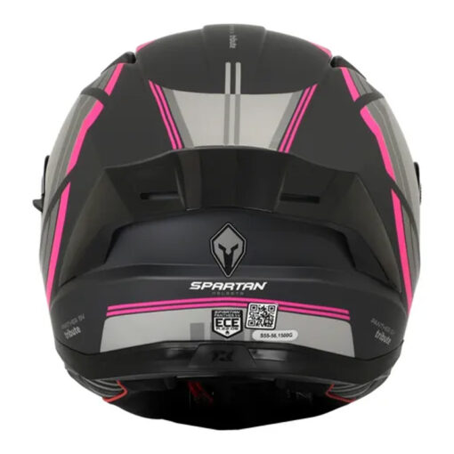 Casco Spartan Panther SV Tribt GRM Fucsia Mate - Image 3