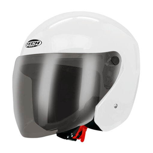 Casco Tech T10 Solid Blanco