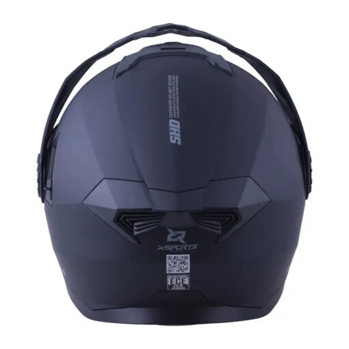 Casco X-Sports 165 Solid Negro Mate - Image 2