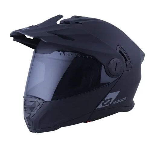 Casco X-Sports 165 Solid Negro Mate - Image 3