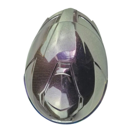 Casco Xtrong 820 Solid Camaleon Visor Dorado - Image 3
