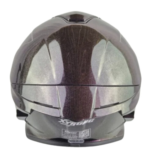 Casco Xtrong 820 Solid Camaleon Visor Dorado - Image 2