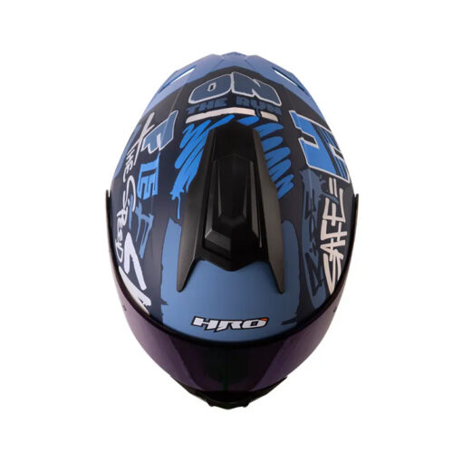 Casco Hro 3480 Tags Azul Mate - Image 2