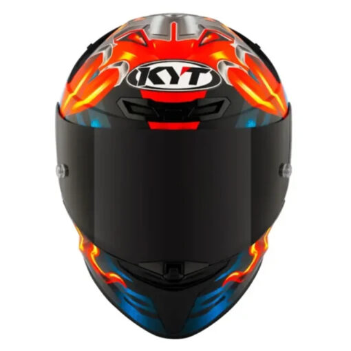 Casco Kyt Tt Revo Magnet Azul Rojo - Image 2