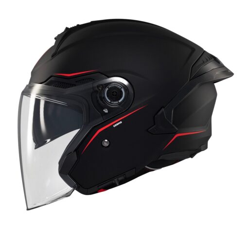 Casco Mt Cosmos Sv Solid Negro Mate