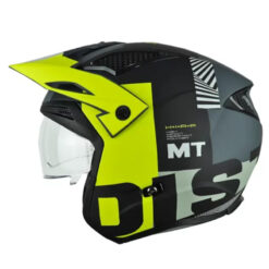 Casco Mt District Sv S Miata B3 Gris Amarillo